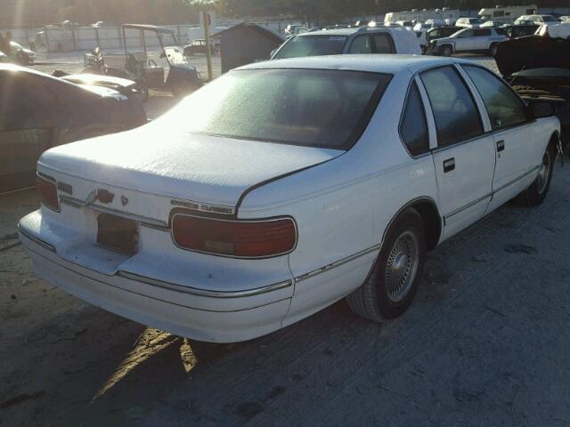 1G1BL52W1TR102690 - 1996 CHEVROLET CAPRICE CL თეთრი ფოტო 4