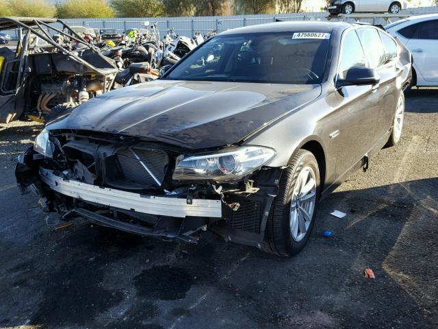 WBA5A5C59GD527655 - 2016 BMW 528 I GRAY photo 2