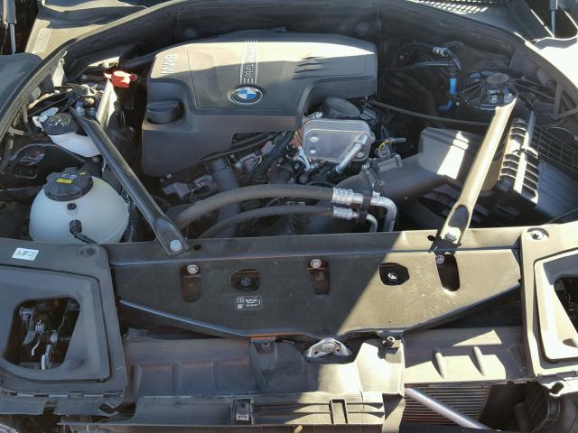 WBA5A5C59GD527655 - 2016 BMW 528 I GRAY photo 7