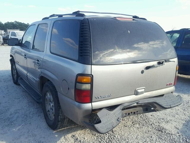 1GKEC13V93R296683 - 2003 GMC YUKON TAN photo 3