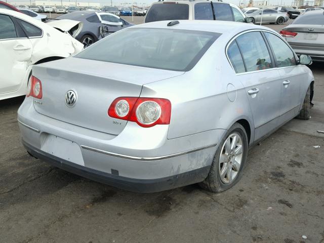 WVWEK73C16P039680 - 2006 VOLKSWAGEN PASSAT 2.0 SILVER photo 4