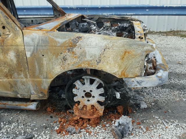 1FTZR15E61PA13822 - 2001 FORD RANGER SUP BURN photo 10