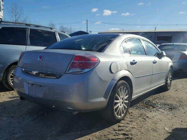 1G8ZV57747F316950 - 2007 SATURN AURA XR SILVER photo 4