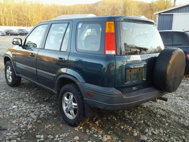 JHLRD1859VC059977 - 1997 HONDA CR-V LX GREEN photo 3