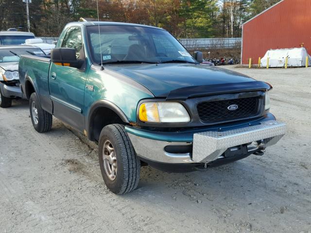 1FTZF1824WNB18243 - 1998 FORD F150 GREEN photo 1