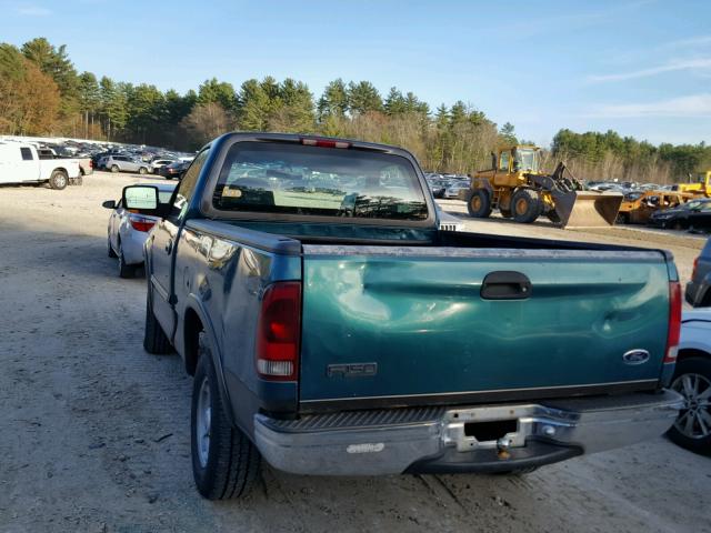 1FTZF1824WNB18243 - 1998 FORD F150 GREEN photo 3