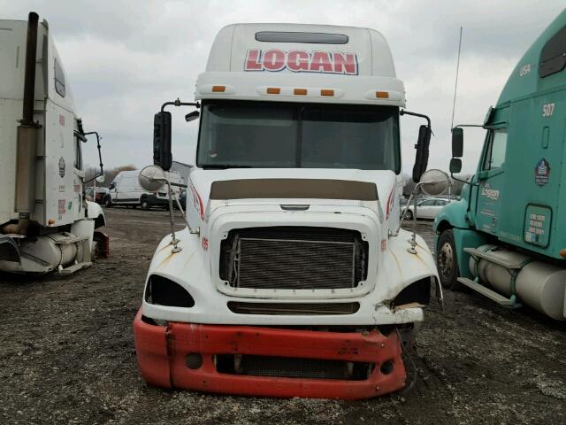 1FUJF0CV17LZ21350 - 2007 FREIGHTLINER COLUMBIA 1 WHITE photo 9