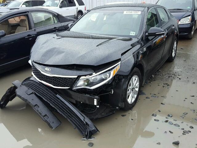 5XXGT4L39GG100030 - 2016 KIA OPTIMA LX BLACK photo 2