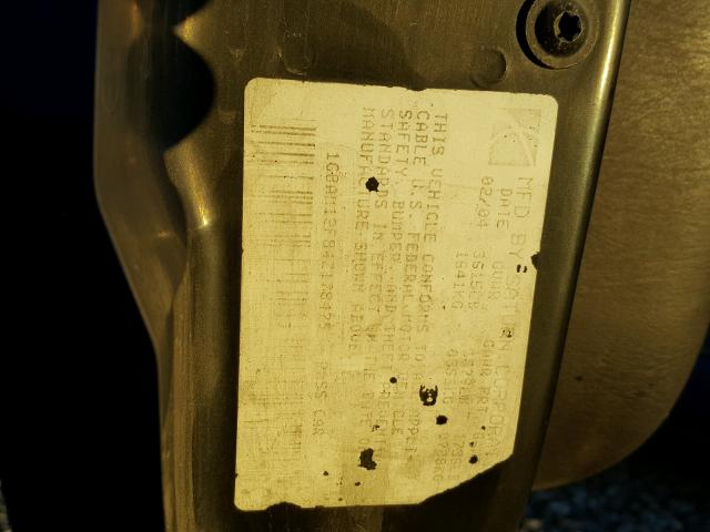 1G8AM12F84Z178475 - 2004 SATURN ION LEVEL BLUE photo 10