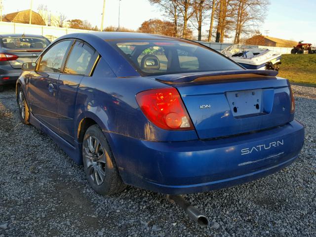 1G8AM12F84Z178475 - 2004 SATURN ION LEVEL BLUE photo 3