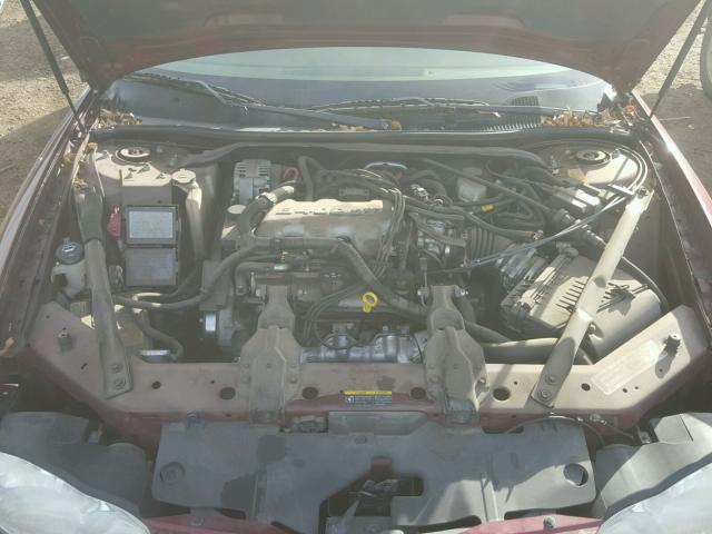 2G1WW12E929309264 - 2002 CHEVROLET MONTE CARL MAROON photo 7