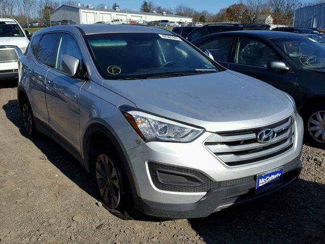 5XYZTDLB1FG260171 - 2015 HYUNDAI SANTA FE S SILVER photo 1