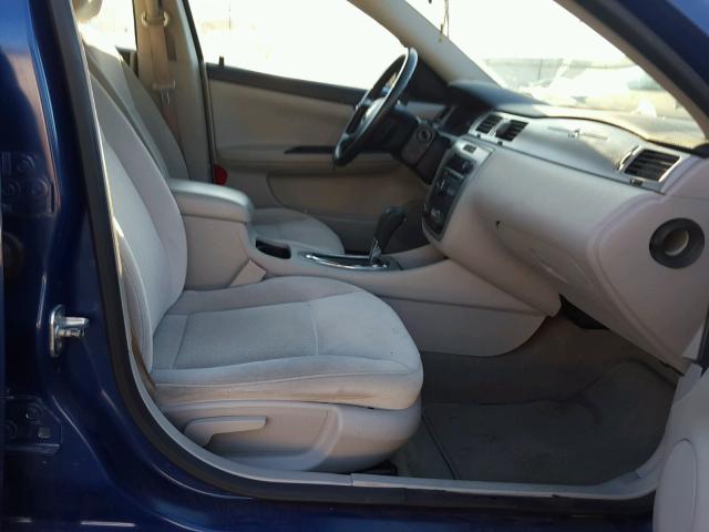 2G1WC581369119924 - 2006 CHEVROLET IMPALA LT BLUE photo 5