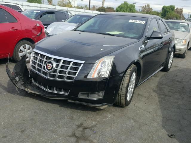 1G6DF5E56D0159356 - 2013 CADILLAC CTS LUXURY BLACK photo 2