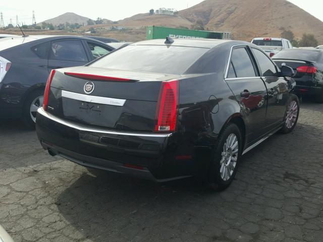 1G6DF5E56D0159356 - 2013 CADILLAC CTS LUXURY BLACK photo 4