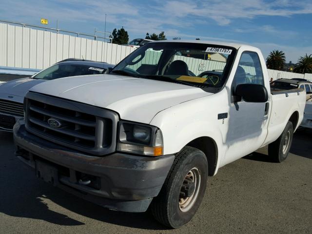 1FTNF20L84ED54545 - 2004 FORD F250 SUPER WHITE photo 2