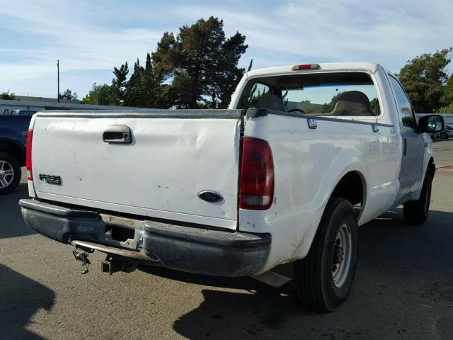 1FTNF20L84ED54545 - 2004 FORD F250 SUPER WHITE photo 4