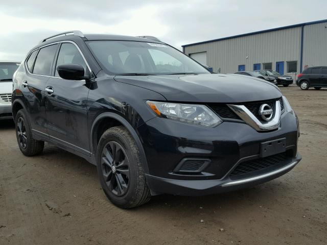 KNMAT2MV9GP718788 - 2016 NISSAN ROGUE S BLACK photo 1