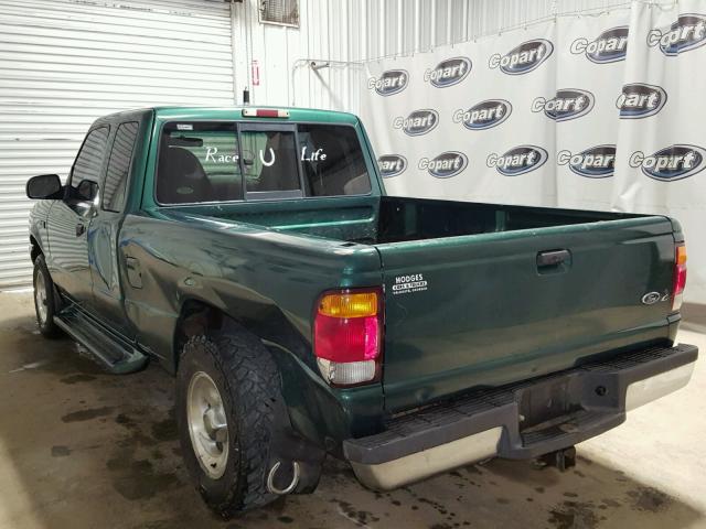 1FTYR14V7XPA86543 - 1999 FORD RANGER SUP GREEN photo 3