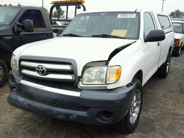 5TBJN32193S410027 - 2003 TOYOTA TUNDRA WHITE photo 2