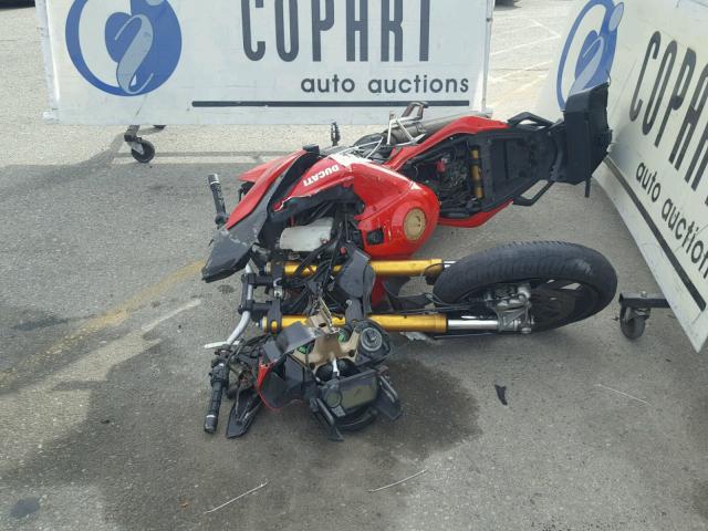 ZDM12BLW1AB007110 - 2010 DUCATI MULTISTRAD RED photo 2