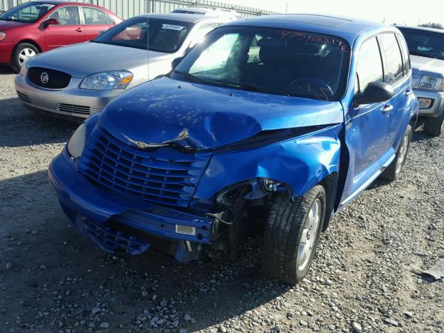 3C8FY68B25T552491 - 2005 CHRYSLER PT CRUISER BLUE photo 2