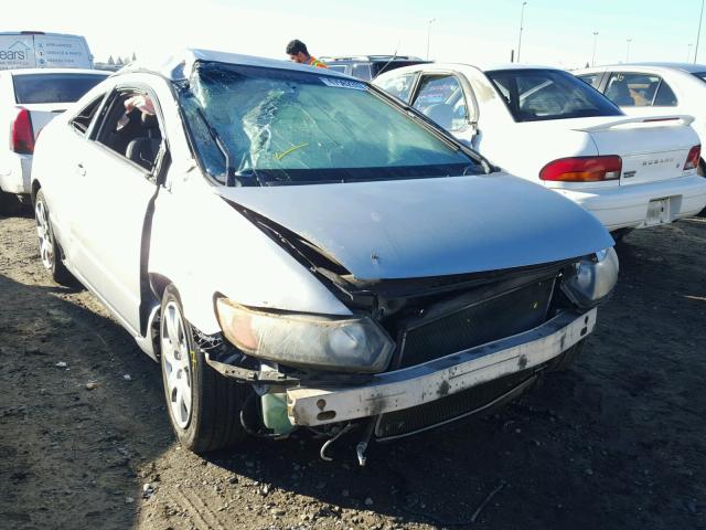 2HGFG12696H556052 - 2006 HONDA CIVIC LX SILVER photo 1