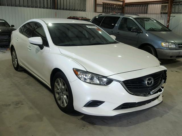 JM1GJ1U64E1147228 - 2014 MAZDA 6 SPORT WHITE photo 1