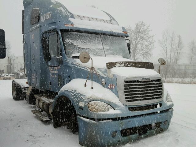 1FUJF0CV77LW76327 - 2007 FREIGHTLINER COLUMBIA 1 BLUE photo 1