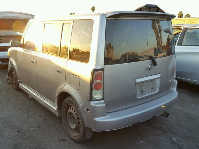 JTLKT324264075466 - 2006 TOYOTA SCION XB 银色 照片 3