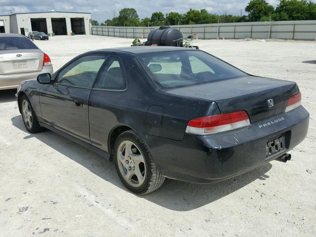 JHMBB6246YC002642 - 2000 HONDA PRELUDE BLACK photo 3