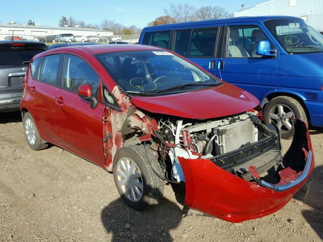 3N1CE2CP0EL436038 - 2014 NISSAN VERSA NOTE RED photo 1