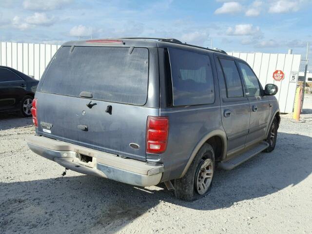 1FMRU17L2YLC41047 - 2000 FORD EXPEDITION BLUE photo 4