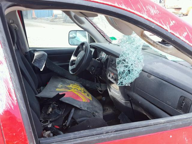 3D7KU28C14G203655 - 2004 DODGE RAM 2500 S RED photo 5