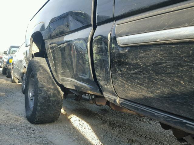 1GCHC24U57E167003 - 2007 CHEVROLET SILVERADO BLACK photo 9