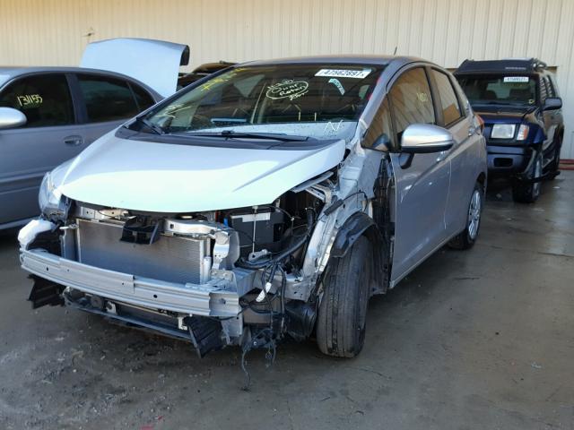 JHMGK5H54GX029829 - 2016 HONDA FIT LX Gümüş fotoğraf 2