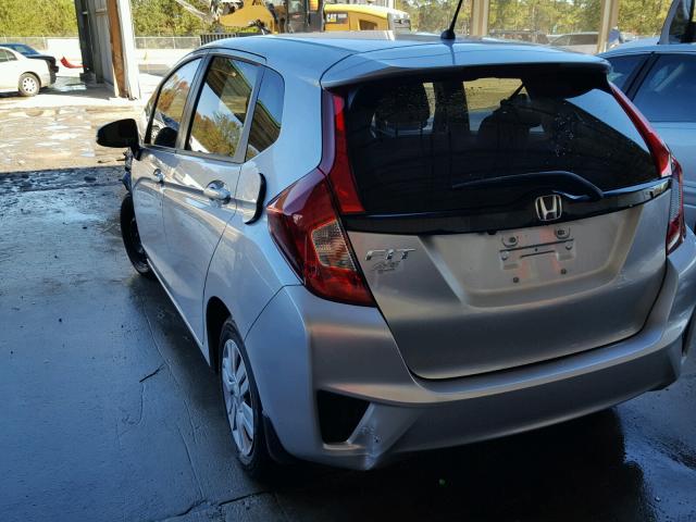 JHMGK5H54GX029829 - 2016 HONDA FIT LX Gümüş fotoğraf 3