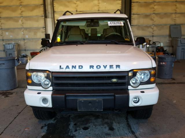 SALTY16483A781735 - 2003 LAND ROVER DISCOVERY WHITE photo 9