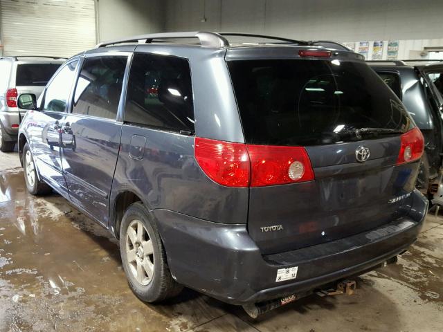 5TDZA23C56S496540 - 2006 TOYOTA SIENNA CE BLUE photo 3