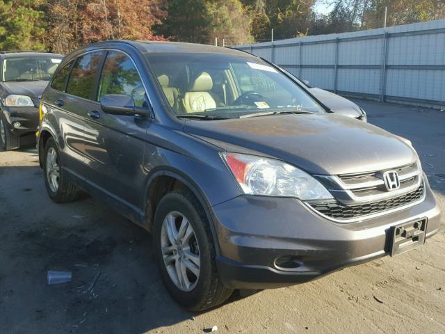 5J6RE4H79AL004799 - 2010 HONDA CR-V EXL GRAY photo 1