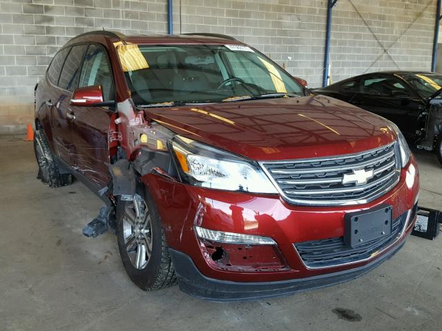 1GNKRGKD8GJ338183 - 2016 CHEVROLET TRAVERSE L RED photo 1