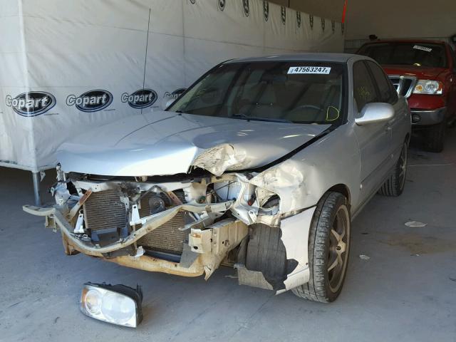 3N1CB51D75L575523 - 2005 NISSAN SENTRA 1.8 SILVER photo 2