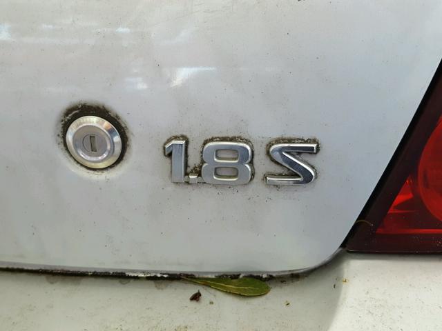 3N1CB51D75L575523 - 2005 NISSAN SENTRA 1.8 SILVER photo 9