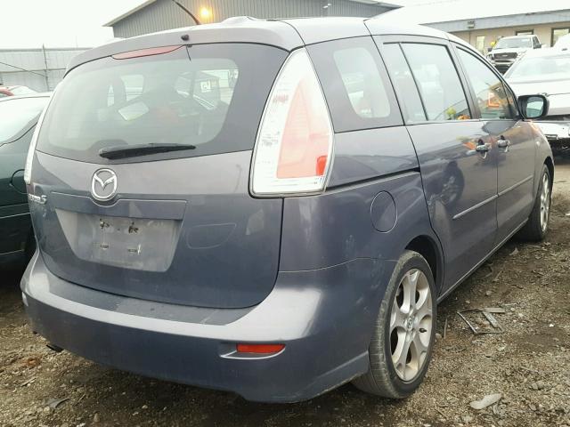 JM1CR293590355349 - 2009 MAZDA 5 GRAY photo 4