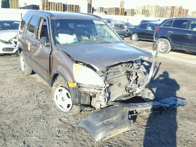 JHLRD78403C035185 - 2003 HONDA CR-V LX BROWN photo 1