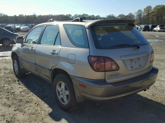 JT6HF10U3Y0107024 - 2000 LEXUS RX 300 BEIGE photo 3