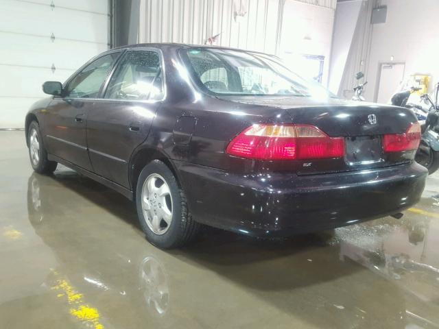 1HGCG5658WA134560 - 1998 HONDA ACCORD EX PURPLE photo 3