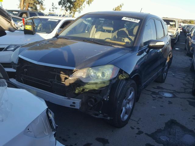 5J8TB18537A005115 - 2007 ACURA RDX TECHNO CHARCOAL photo 2