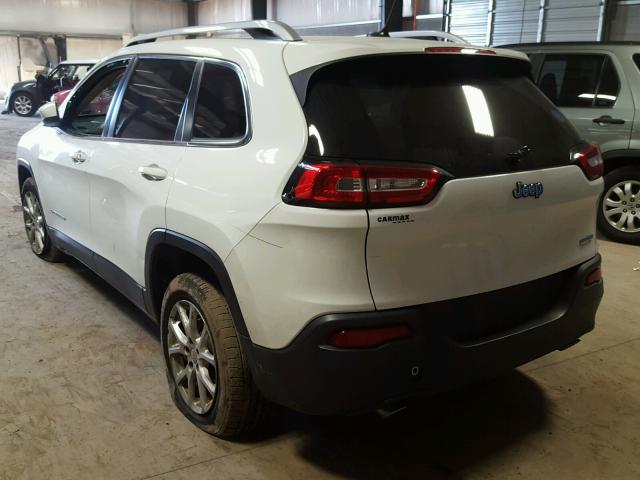 1C4PJLCS1EW115494 - 2014 JEEP CHEROKEE L WHITE photo 3