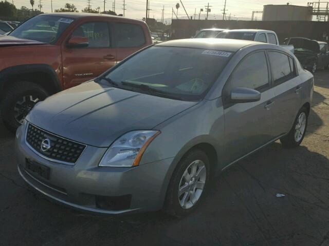 3N1AB61E67L603949 - 2007 NISSAN SENTRA 2.0 SILVER photo 2